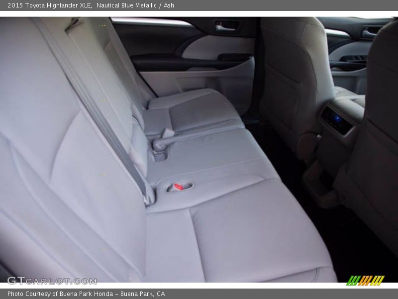 Nautical Blue Metallic / Ash 2015 Toyota Highlander XLE
