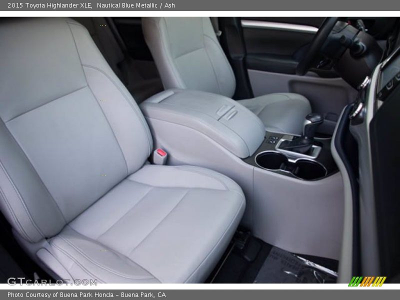 Nautical Blue Metallic / Ash 2015 Toyota Highlander XLE