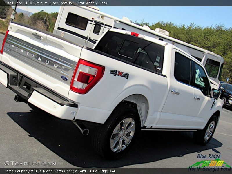 Star White / Black 2021 Ford F150 Platinum SuperCrew 4x4