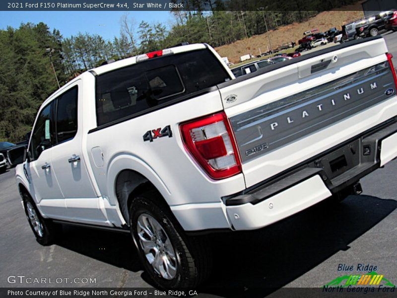 Star White / Black 2021 Ford F150 Platinum SuperCrew 4x4