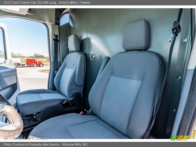 Front Seat of 2017 Transit Van 250 MR Long