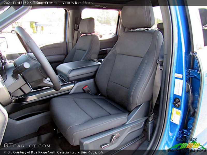 Front Seat of 2021 F150 XLT SuperCrew 4x4