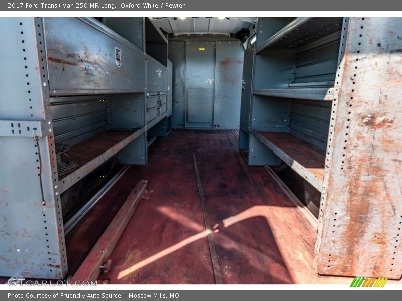 Oxford White / Pewter 2017 Ford Transit Van 250 MR Long