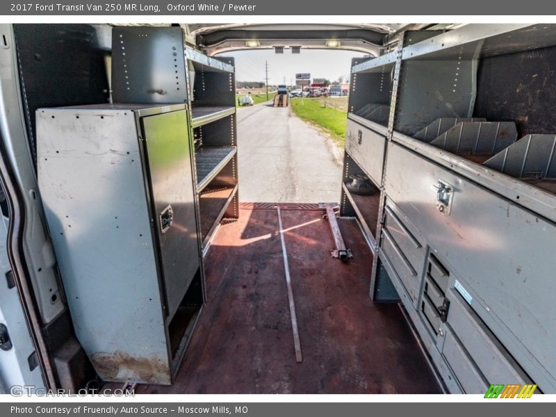 Oxford White / Pewter 2017 Ford Transit Van 250 MR Long