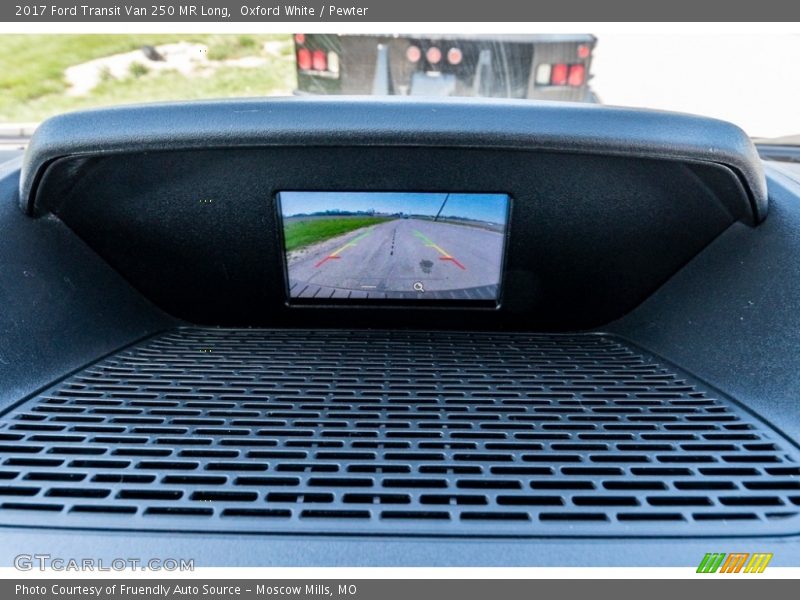 Oxford White / Pewter 2017 Ford Transit Van 250 MR Long