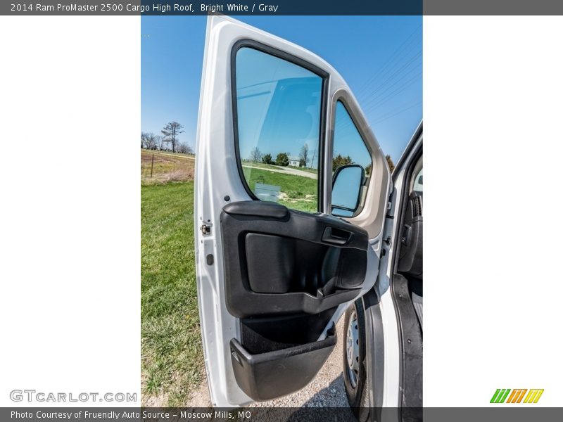 Bright White / Gray 2014 Ram ProMaster 2500 Cargo High Roof