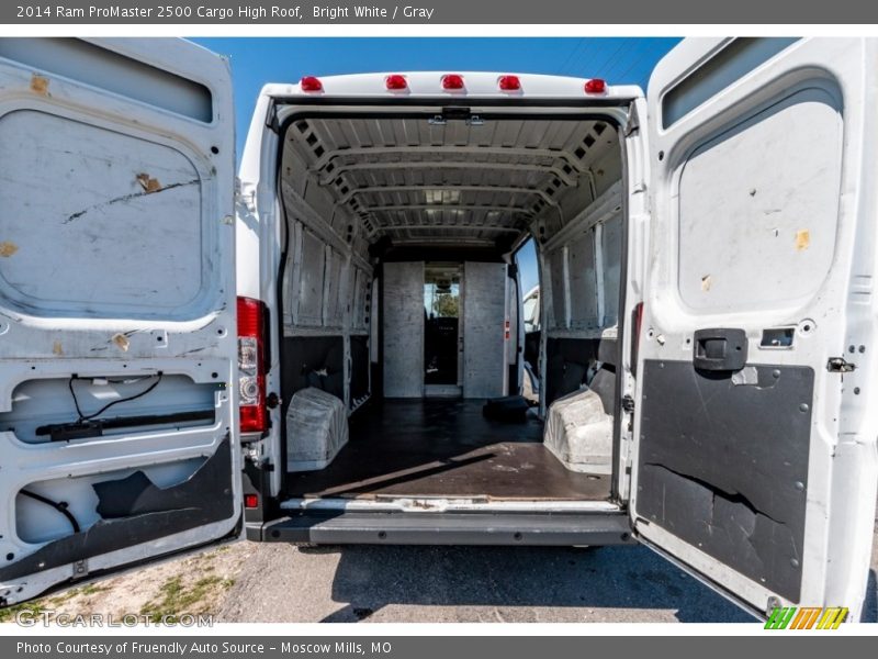 Bright White / Gray 2014 Ram ProMaster 2500 Cargo High Roof