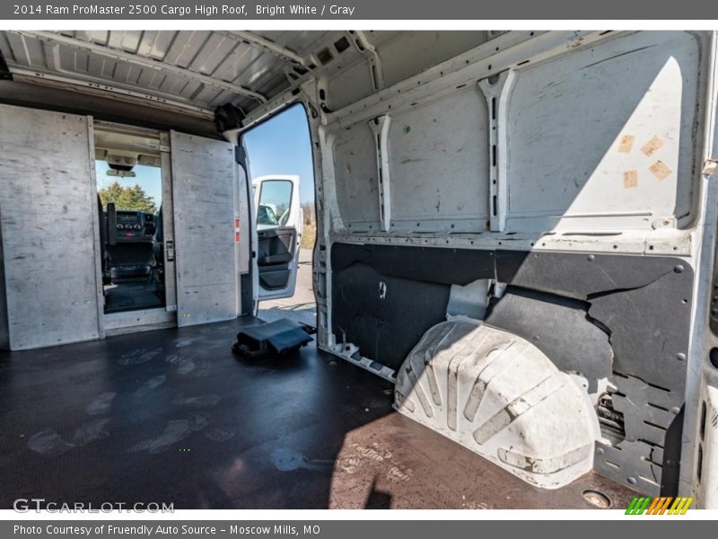 Bright White / Gray 2014 Ram ProMaster 2500 Cargo High Roof