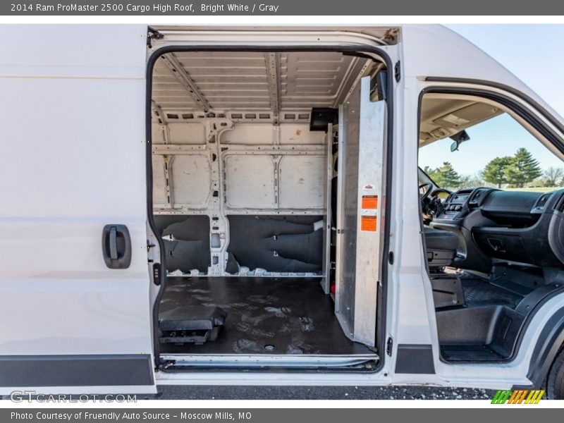 Bright White / Gray 2014 Ram ProMaster 2500 Cargo High Roof