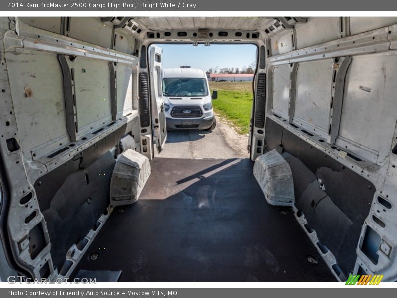 Bright White / Gray 2014 Ram ProMaster 2500 Cargo High Roof