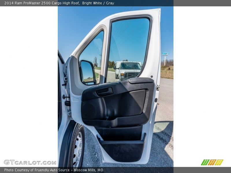 Bright White / Gray 2014 Ram ProMaster 2500 Cargo High Roof