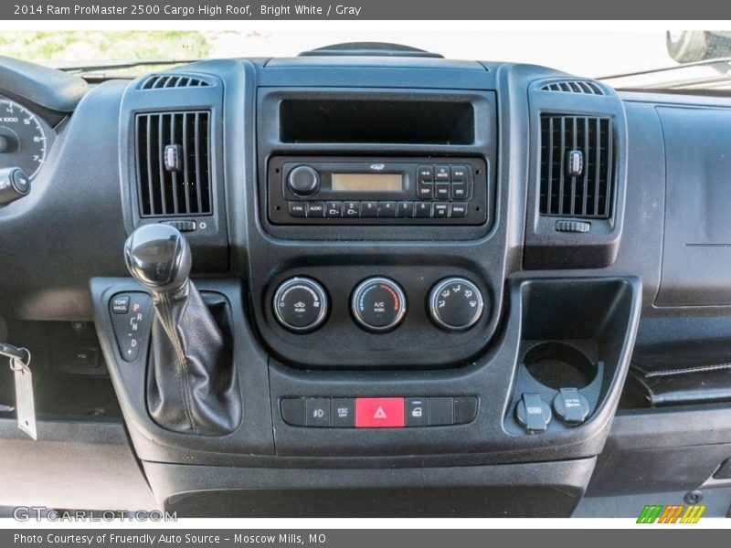 Bright White / Gray 2014 Ram ProMaster 2500 Cargo High Roof