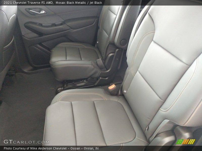 Mosaic Black Metallic / Jet Black 2021 Chevrolet Traverse RS AWD