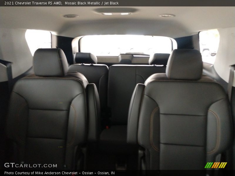 Mosaic Black Metallic / Jet Black 2021 Chevrolet Traverse RS AWD
