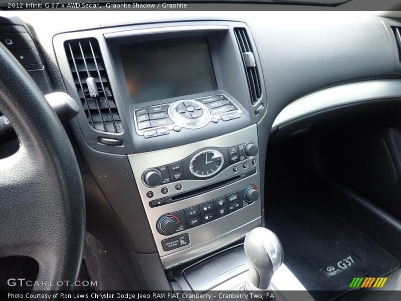 Graphite Shadow / Graphite 2012 Infiniti G 37 x AWD Sedan