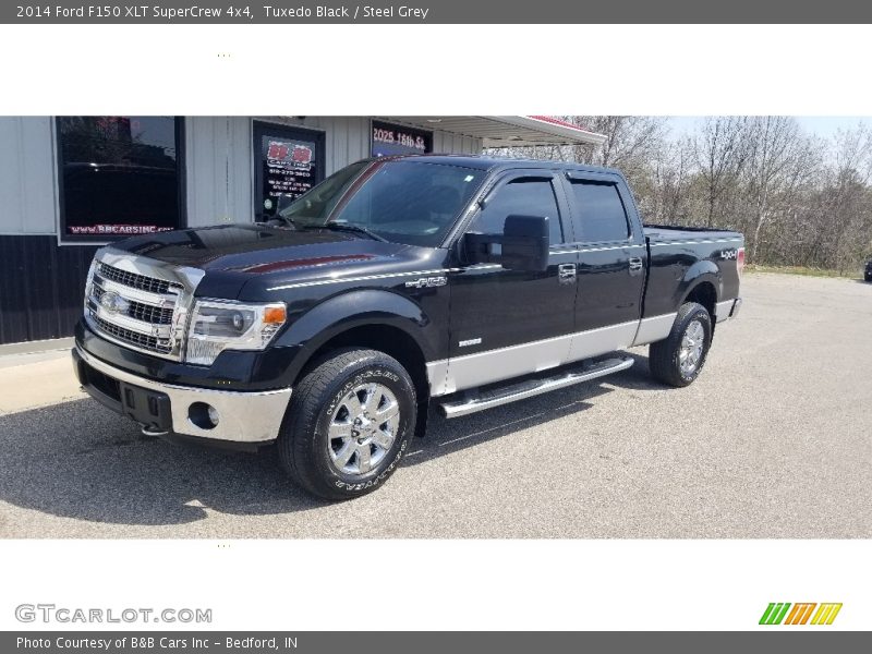 Tuxedo Black / Steel Grey 2014 Ford F150 XLT SuperCrew 4x4