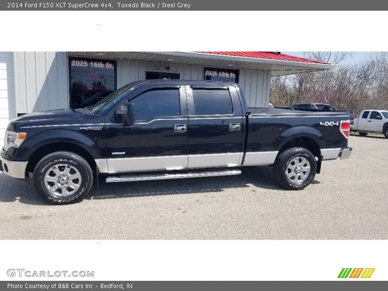 Tuxedo Black / Steel Grey 2014 Ford F150 XLT SuperCrew 4x4