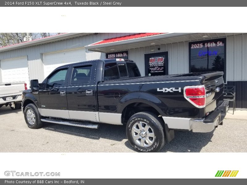 Tuxedo Black / Steel Grey 2014 Ford F150 XLT SuperCrew 4x4