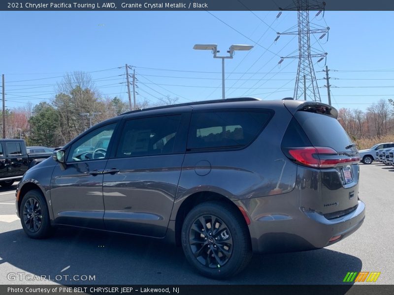 Granite Crystal Metallic / Black 2021 Chrysler Pacifica Touring L AWD