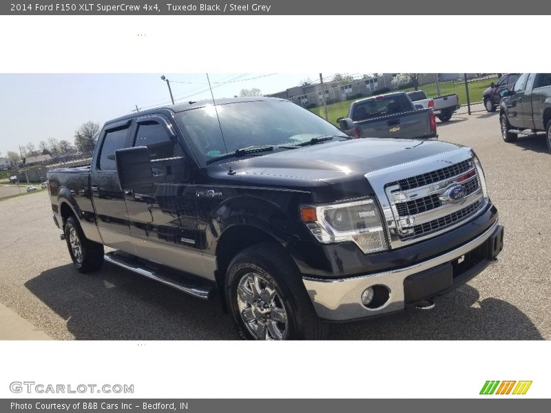 Tuxedo Black / Steel Grey 2014 Ford F150 XLT SuperCrew 4x4