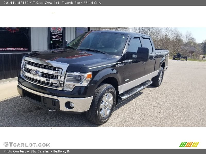 Tuxedo Black / Steel Grey 2014 Ford F150 XLT SuperCrew 4x4