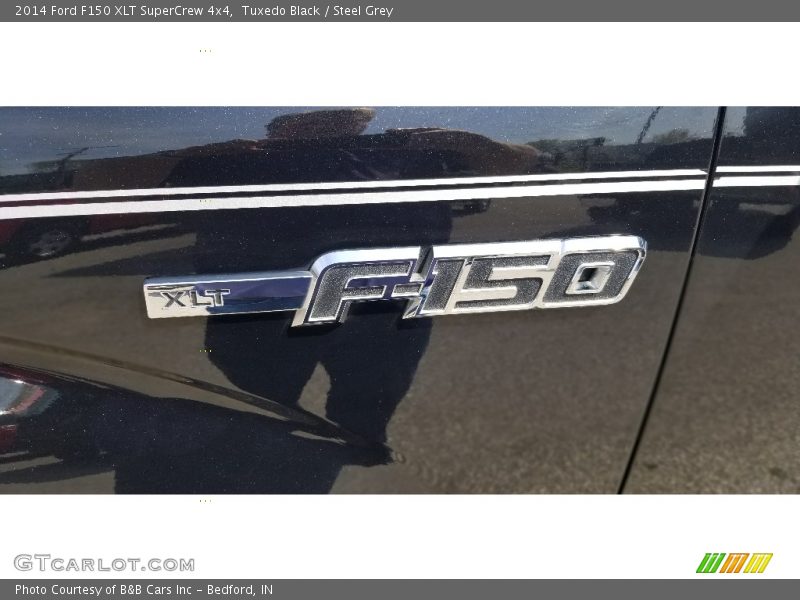 Tuxedo Black / Steel Grey 2014 Ford F150 XLT SuperCrew 4x4