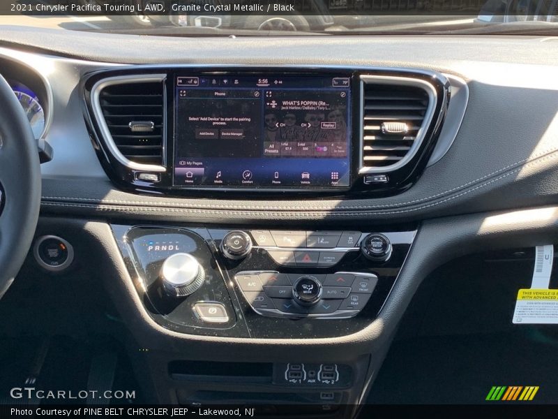 Granite Crystal Metallic / Black 2021 Chrysler Pacifica Touring L AWD