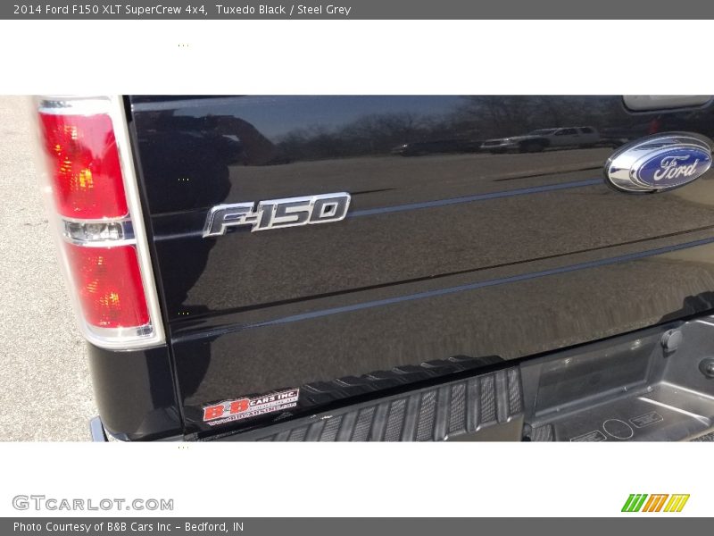 Tuxedo Black / Steel Grey 2014 Ford F150 XLT SuperCrew 4x4