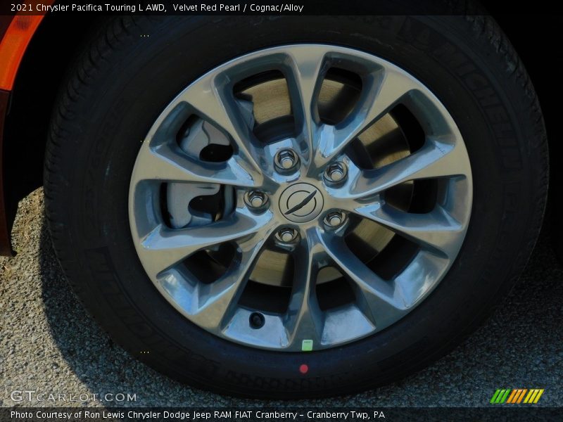 Velvet Red Pearl / Cognac/Alloy 2021 Chrysler Pacifica Touring L AWD