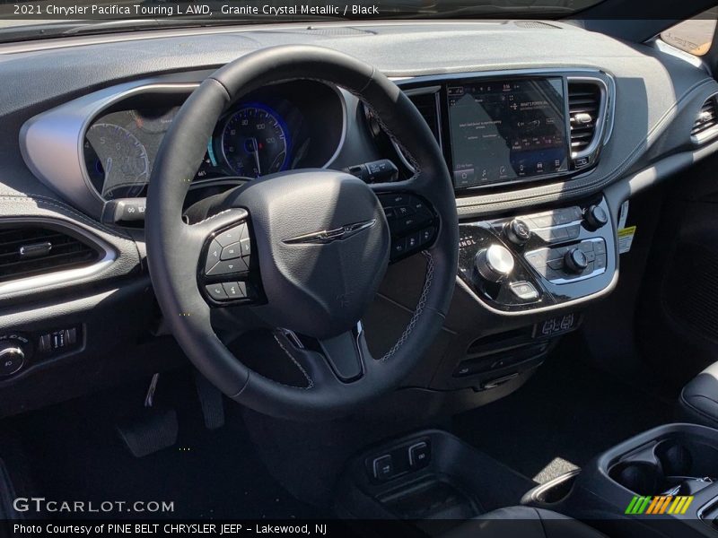 Granite Crystal Metallic / Black 2021 Chrysler Pacifica Touring L AWD