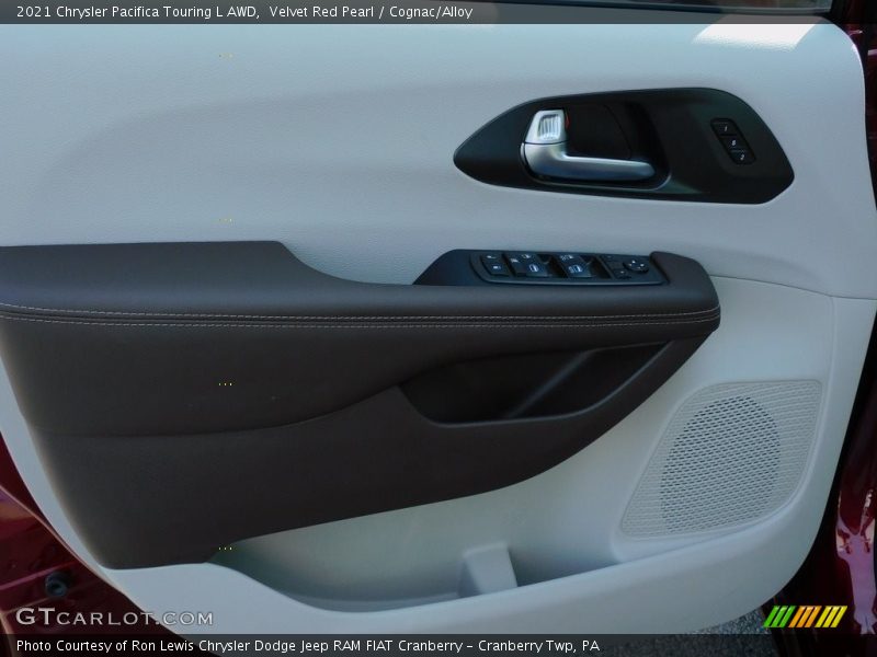 Velvet Red Pearl / Cognac/Alloy 2021 Chrysler Pacifica Touring L AWD
