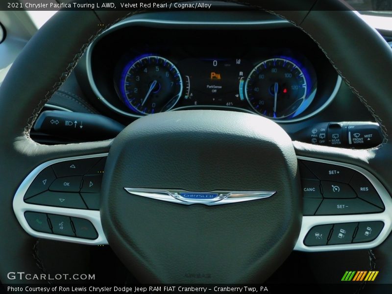 Velvet Red Pearl / Cognac/Alloy 2021 Chrysler Pacifica Touring L AWD