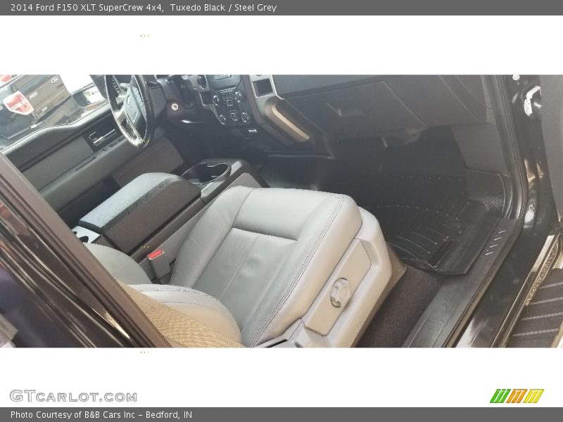 Tuxedo Black / Steel Grey 2014 Ford F150 XLT SuperCrew 4x4
