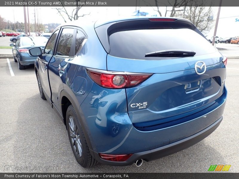 Eternal Blue Mica / Black 2021 Mazda CX-5 Touring AWD