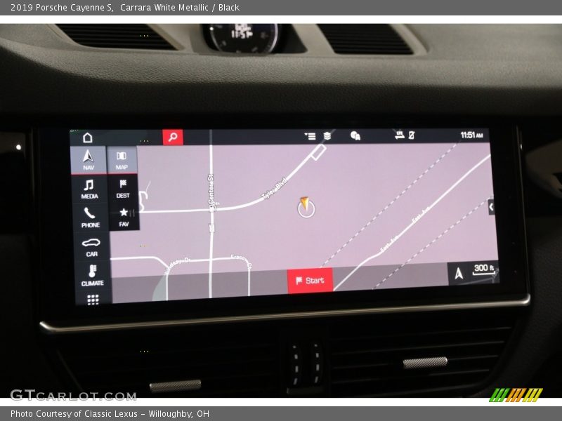 Carrara White Metallic / Black 2019 Porsche Cayenne S