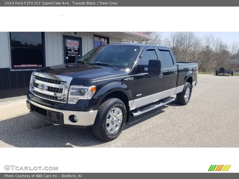 Tuxedo Black / Steel Grey 2014 Ford F150 XLT SuperCrew 4x4