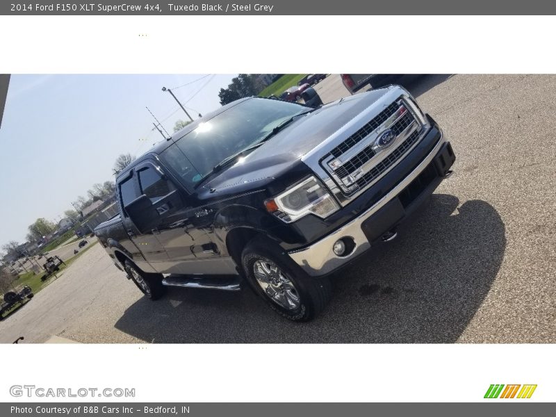 Tuxedo Black / Steel Grey 2014 Ford F150 XLT SuperCrew 4x4