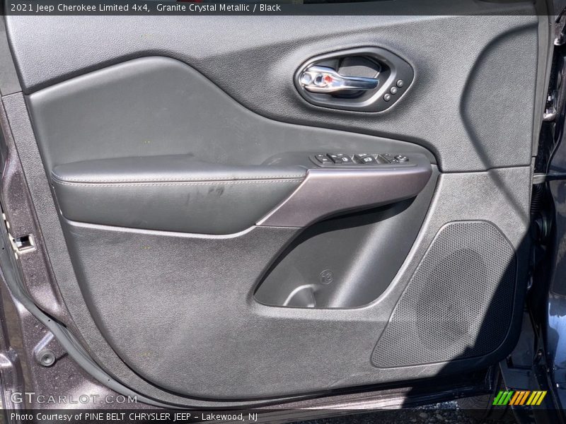 Granite Crystal Metallic / Black 2021 Jeep Cherokee Limited 4x4