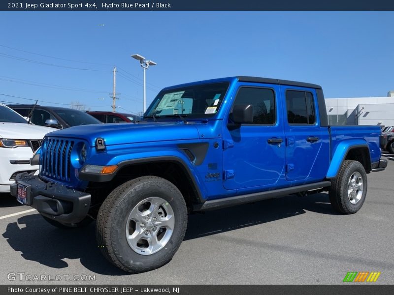 Hydro Blue Pearl / Black 2021 Jeep Gladiator Sport 4x4