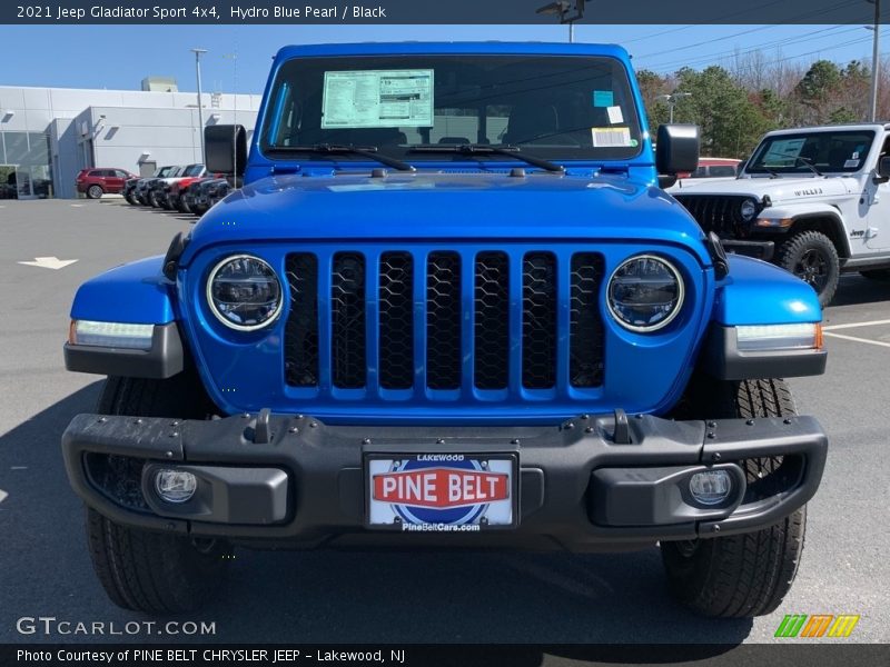 Hydro Blue Pearl / Black 2021 Jeep Gladiator Sport 4x4