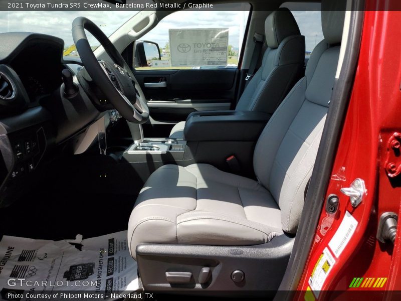 Barcelona Red Metallic / Graphite 2021 Toyota Tundra SR5 CrewMax