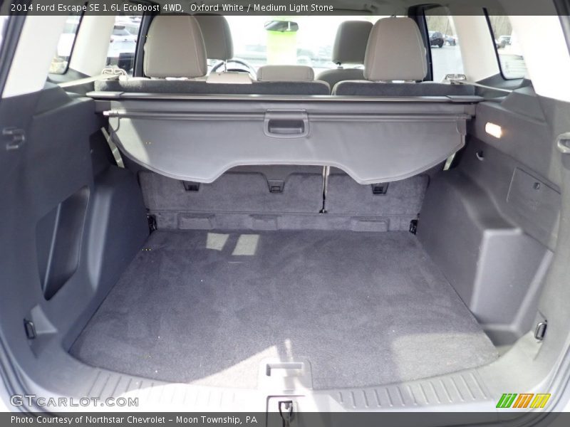 Oxford White / Medium Light Stone 2014 Ford Escape SE 1.6L EcoBoost 4WD
