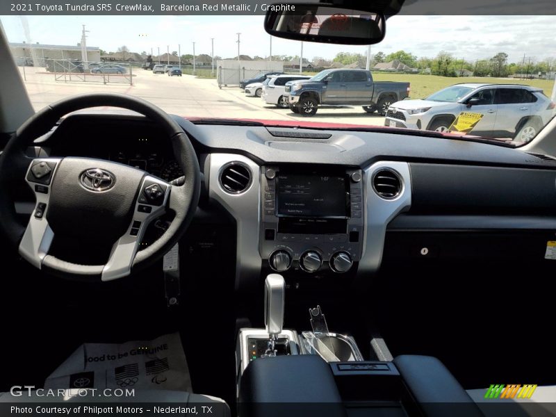 Barcelona Red Metallic / Graphite 2021 Toyota Tundra SR5 CrewMax