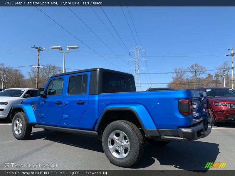 Hydro Blue Pearl / Black 2021 Jeep Gladiator Sport 4x4