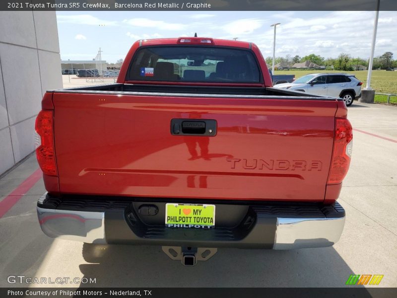 Barcelona Red Metallic / Graphite 2021 Toyota Tundra SR5 CrewMax
