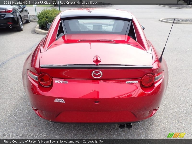 Soul Red Crystal Metallic / Black 2021 Mazda MX-5 Miata RF Club