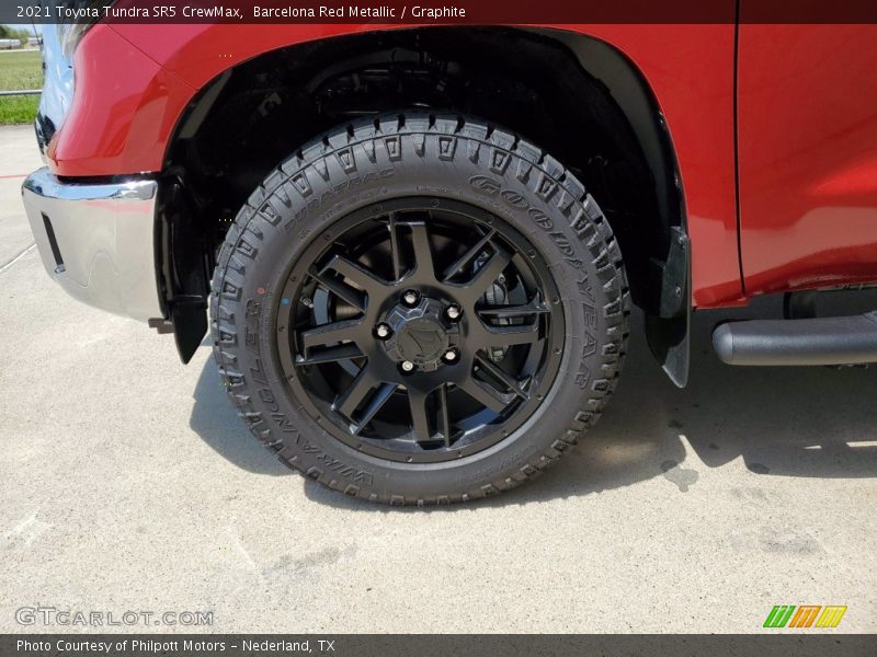 Barcelona Red Metallic / Graphite 2021 Toyota Tundra SR5 CrewMax