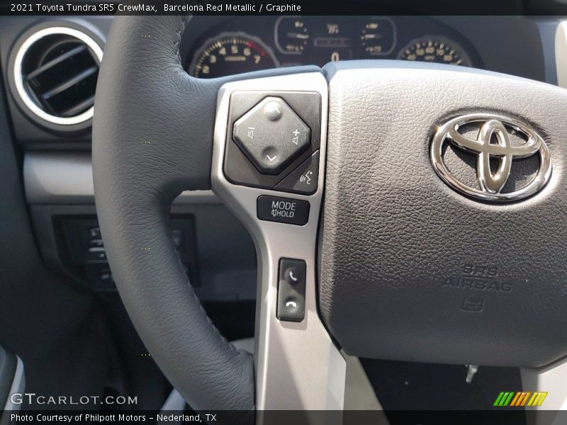 Barcelona Red Metallic / Graphite 2021 Toyota Tundra SR5 CrewMax