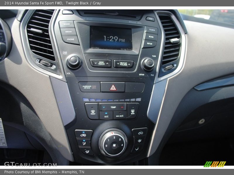 Twilight Black / Gray 2014 Hyundai Santa Fe Sport FWD