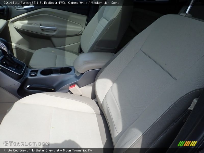 Oxford White / Medium Light Stone 2014 Ford Escape SE 1.6L EcoBoost 4WD